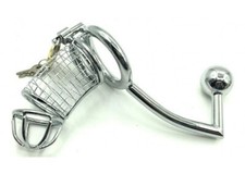 BDSM metallo cock ring bondage