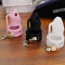 Gabbia per pene in silicone