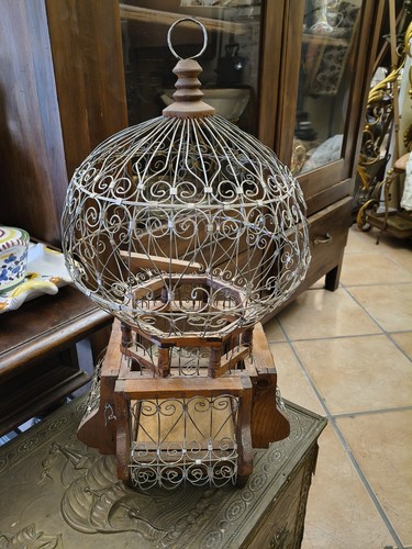 Antica gabbia per - per, uccelli