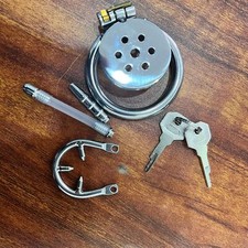 Gabbia di castità in acciaio