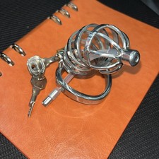 Gabbia di castità in acciaio